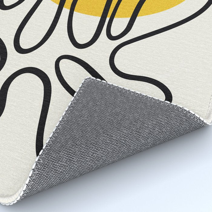 Sun Leaf: Matisse Edition | Mid Century Series Rug Gallery Image 4