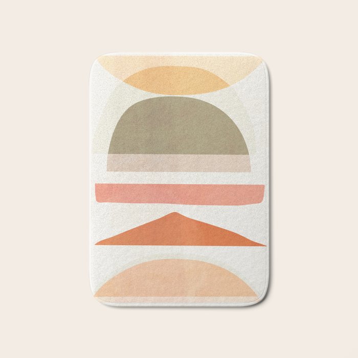 Abstract Shapes 19 Bath Mat Gallery Image 1