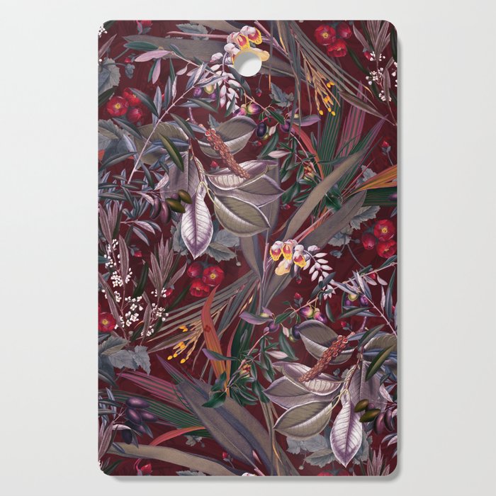 Midnight Garden IX Cutting Board Gallery Image 1