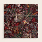 Midnight Garden IX Wood Wall Art Gallery Image 1
