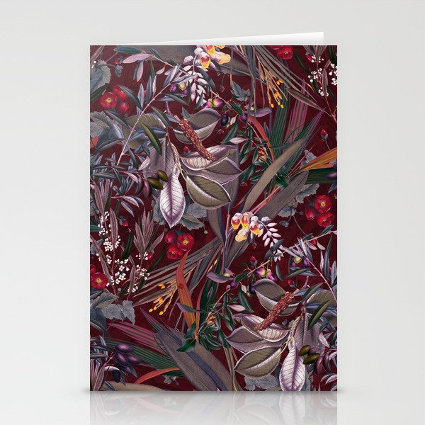 Midnight Garden IX Stationery Card Gallery Image 1