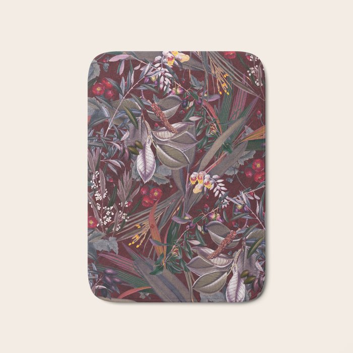 Midnight Garden IX Bath Mat Gallery Image 1