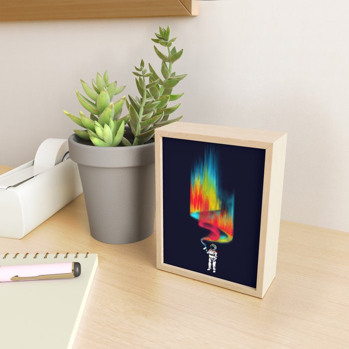 Space vandal Mini Art Print Gallery Image 2
