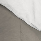 Retro Taupe Mushroom Gray Solid Comforter Gallery Image 4