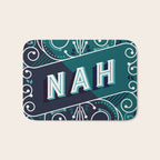 Nah - Teal Palette Bath Mat Gallery Image 1