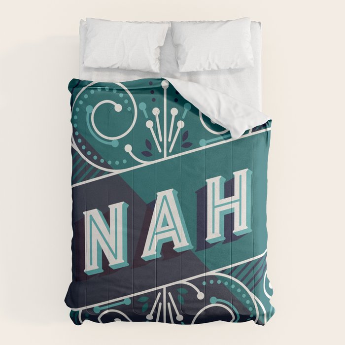 Nah - Teal Palette Comforter Gallery Image 6