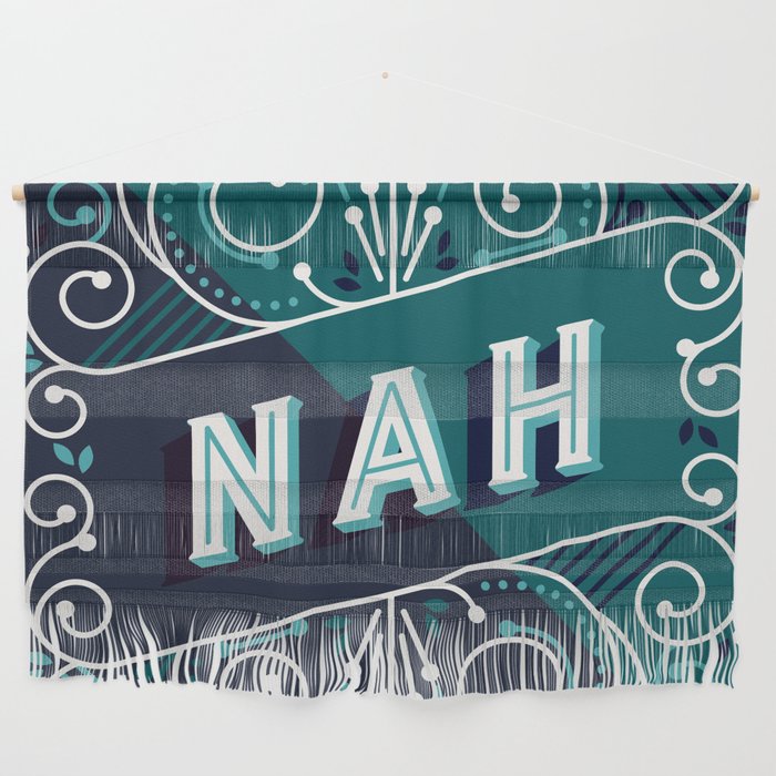 Nah - Teal Palette Wall Hanging Gallery Image 1