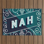 Nah - Teal Palette Outdoor Rug Gallery Image 1