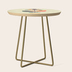 Potted plant with a bird Side Table Gallery Image 1
