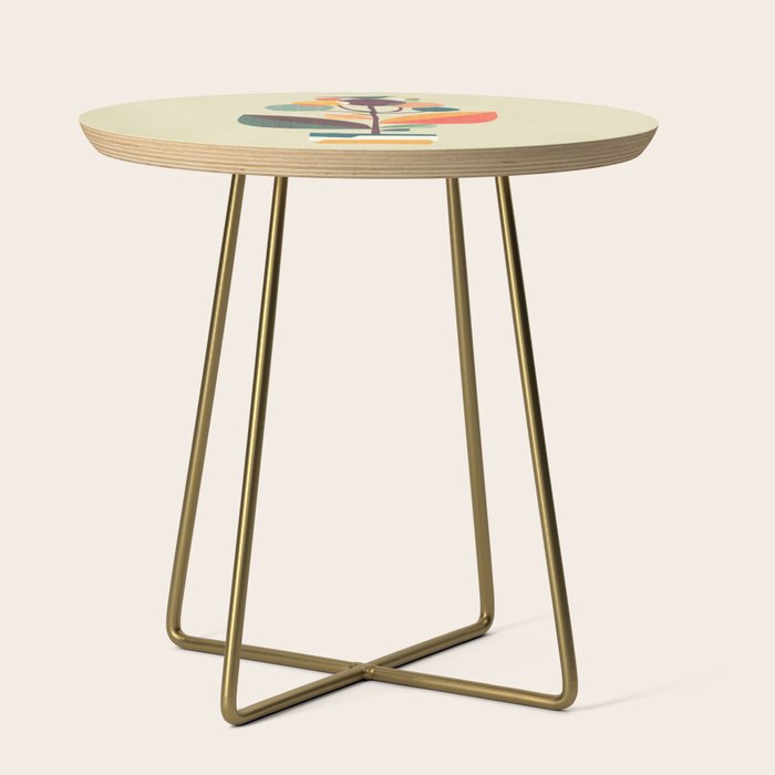 Potted plant with a bird Side Table Gallery Image 1