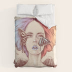 Watching the Life I Borrowed Duvet Cover Gallery Image 6