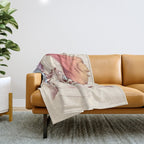 Watching the Life I Borrowed Throw Blanket Gallery Image 1