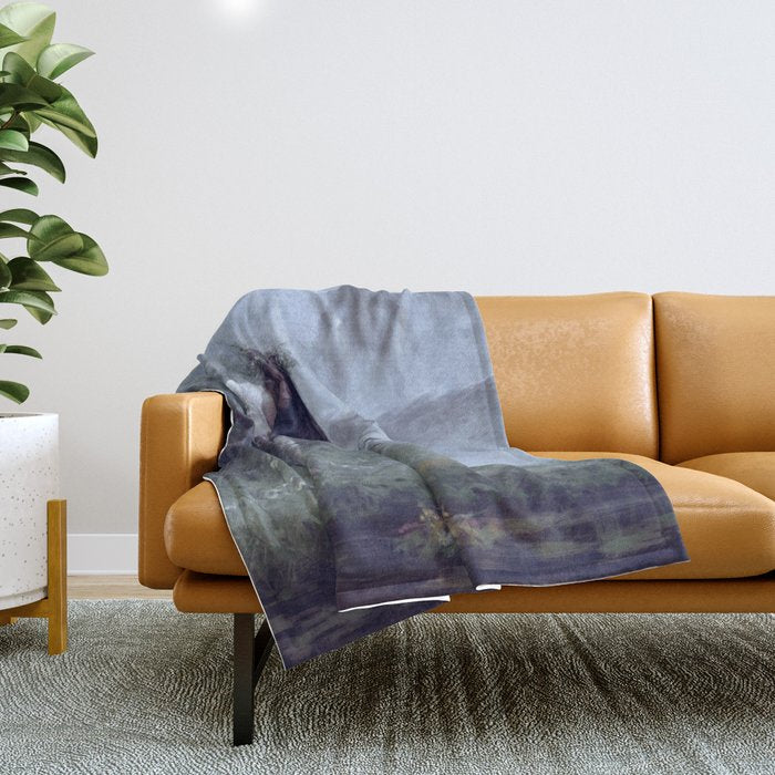 Midsummer night's dream Throw Blanket Gallery Image 1