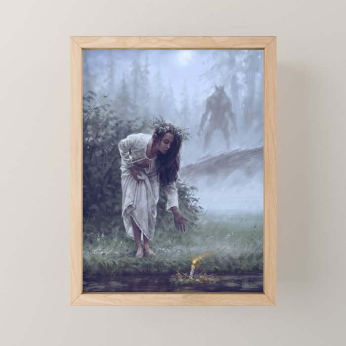 Midsummer night's dream Mini Art Print Gallery Image 1