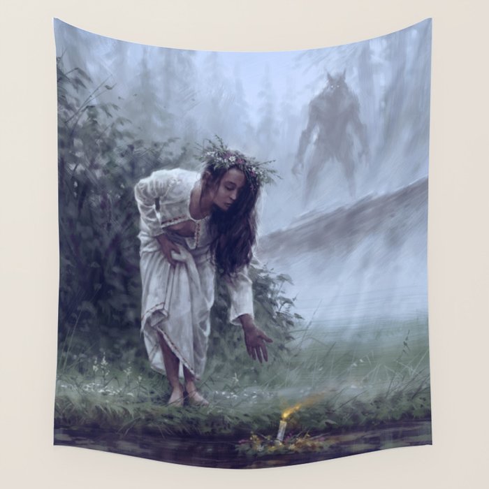 Midsummer night's dream Wall Tapestry Gallery Image 4