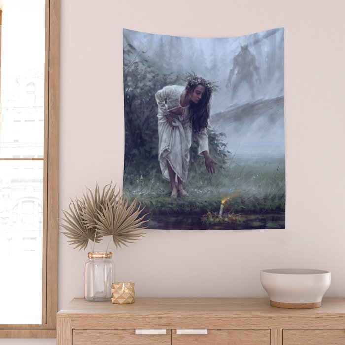 Midsummer night's dream Wall Tapestry Gallery Image 2