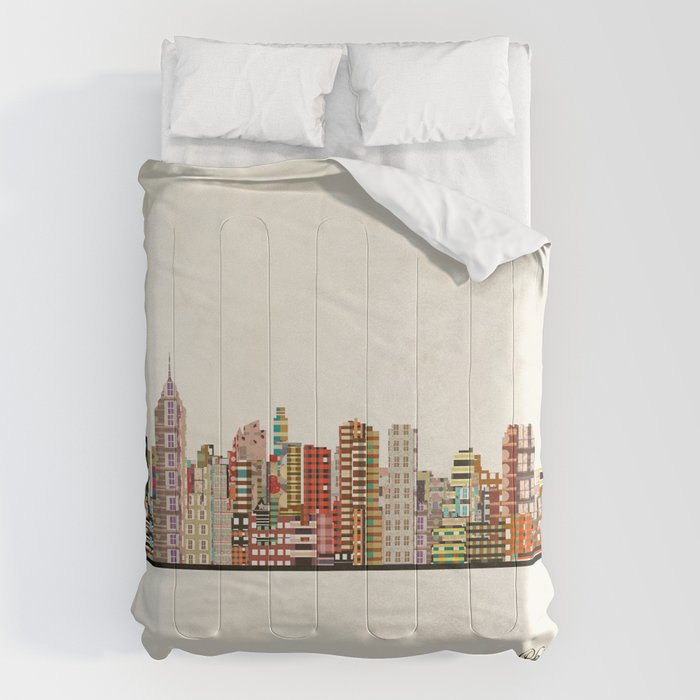 philadelphia skyline Comforter Gallery Image 6