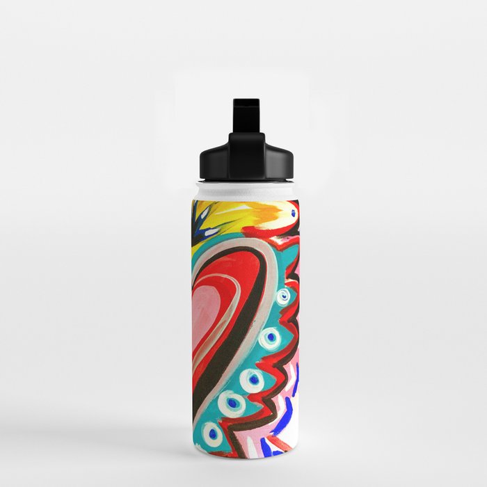 Sacred Heart Pink Water Bottle Gallery Image 2
