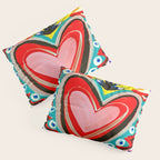 Sacred Heart Pink Pillow Sham Gallery Image 3