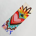 Sacred Heart Pink Yoga Mat Gallery Image 1
