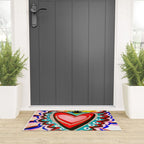 Sacred Heart Pink Welcome Mat Gallery Image 3