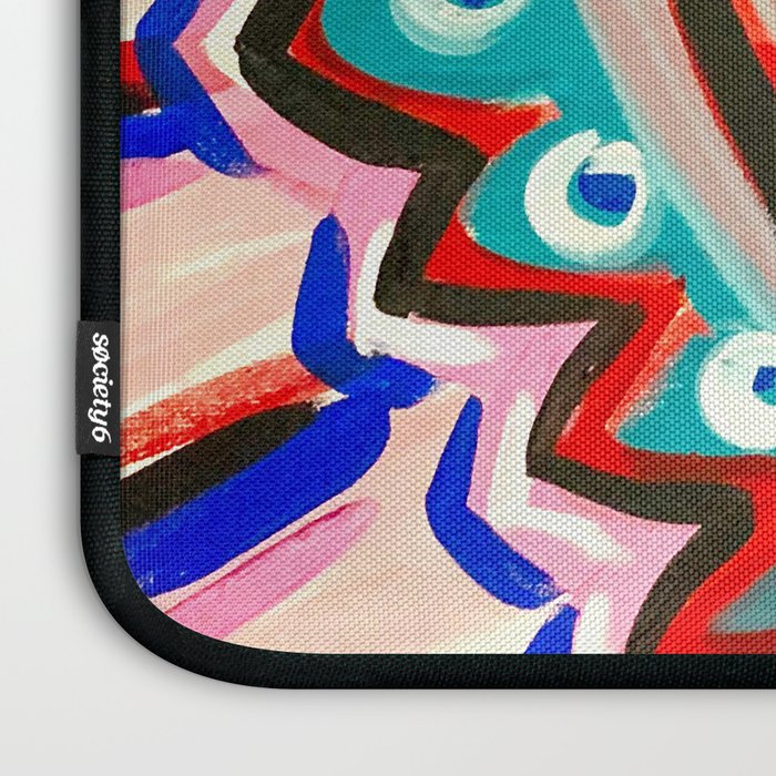 Sacred Heart Pink Laptop Sleeve Gallery Image 3