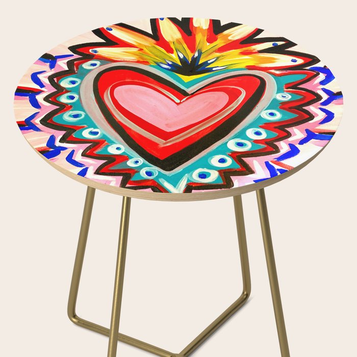 Sacred Heart Pink Side Table Gallery Image 2