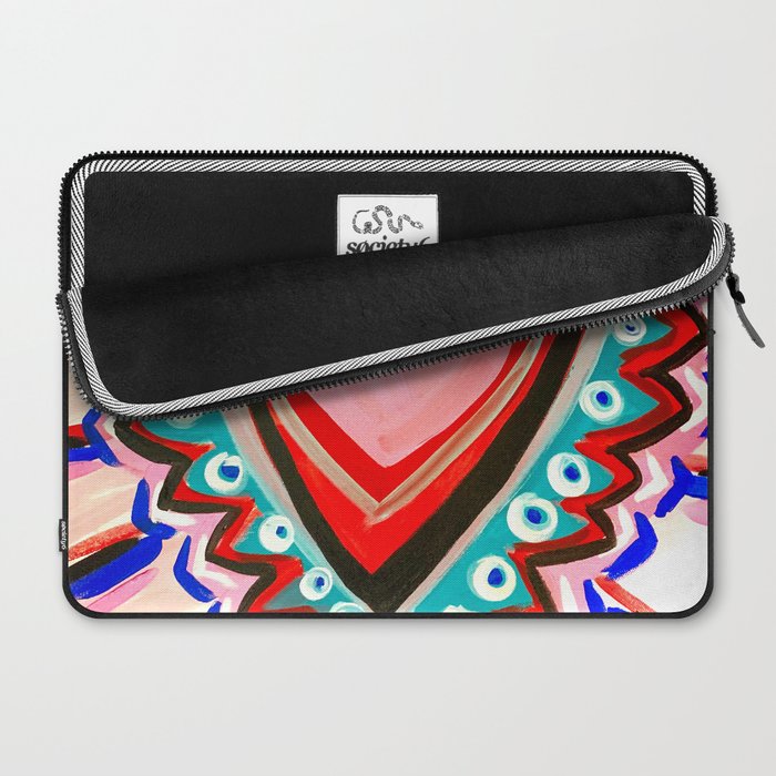 Sacred Heart Pink Laptop Sleeve Gallery Image 2