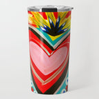 Sacred Heart Pink Travel Mug Gallery Image 1