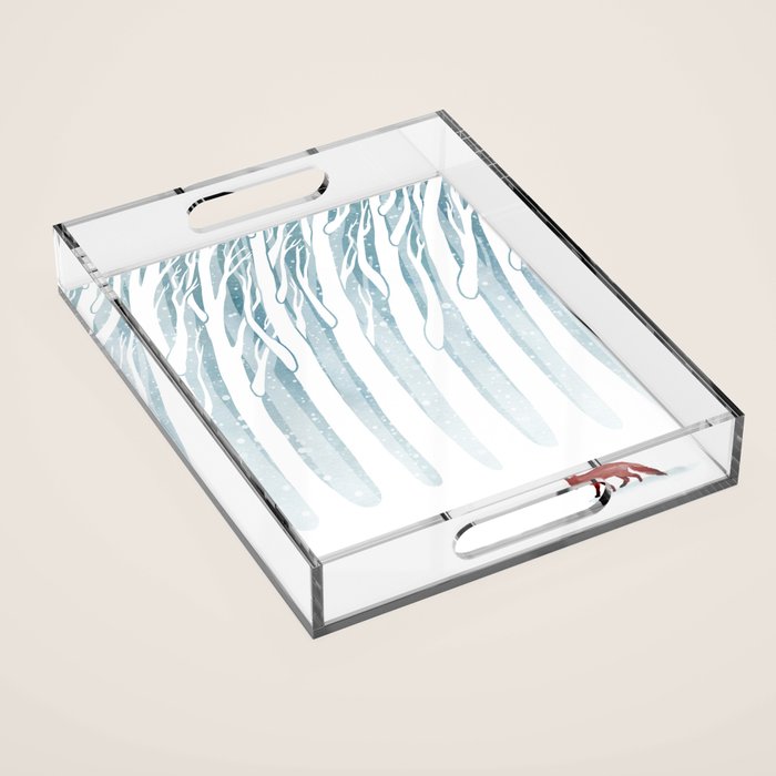 Winter Storm Acrylic Tray Gallery Image 1