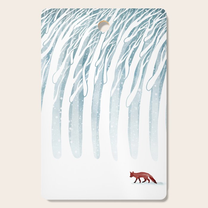 Winter Storm Cutting Board Gallery Image 1