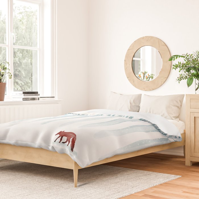 Winter Storm Duvet Cover Gallery Image 2