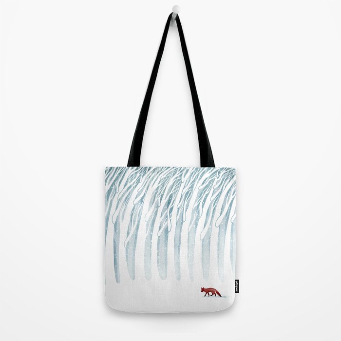 Winter Storm Tote Bag Gallery Image 2