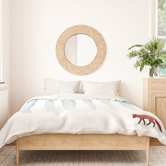 Winter Storm Duvet Cover Gallery Image 3