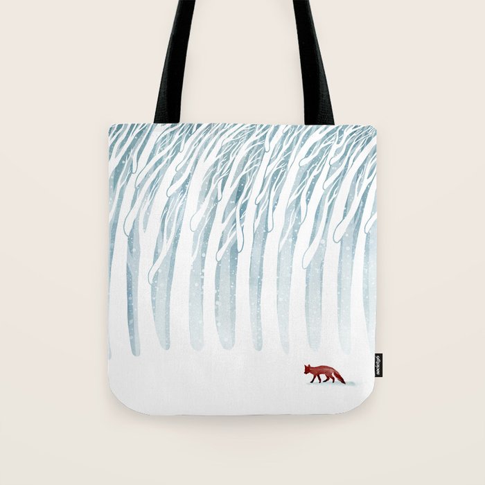 Winter Storm Tote Bag Gallery Image 1
