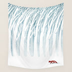 Winter Storm Wall Tapestry Gallery Image 4
