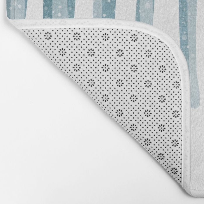 Winter Storm Bath Mat Gallery Image 2