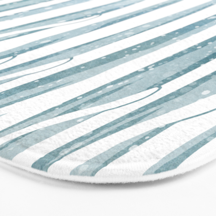 Winter Storm Bath Mat Gallery Image 3
