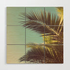 Autumn Palms Wood Wall Art Gallery Image 1