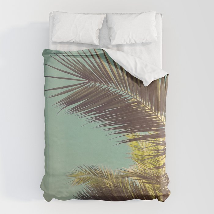 Autumn Palms Duvet Cover Gallery Image 1