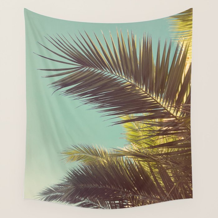 Autumn Palms Wall Tapestry Gallery Image 4