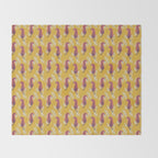 Paisley Tiger Throw Blanket Gallery Image 2