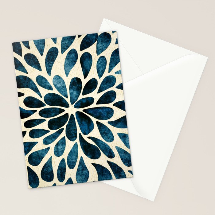 Petal Burst #5 Stationery Card Gallery Image 2
