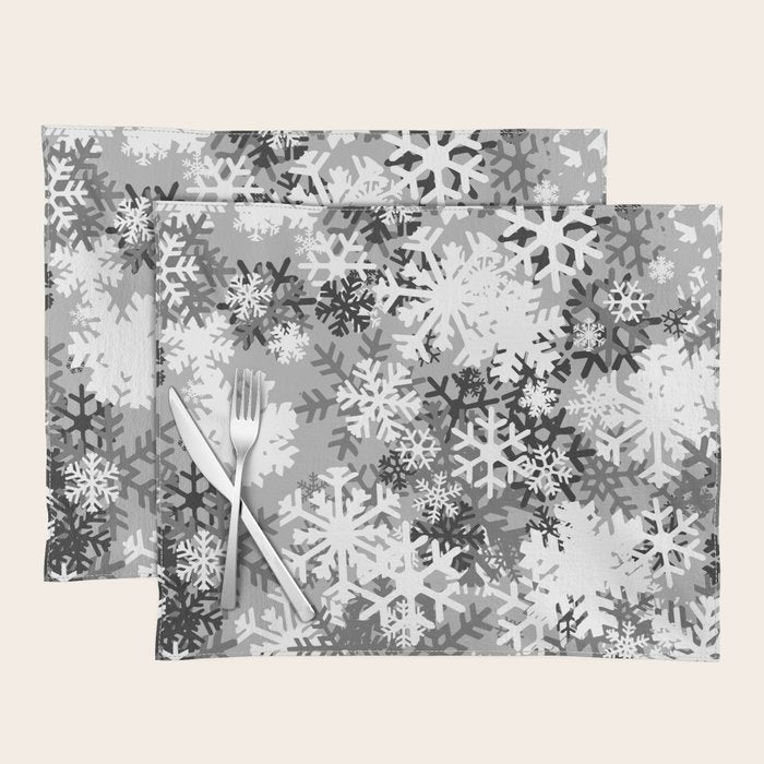 Snowflake Camo Placemat Gallery Image 1