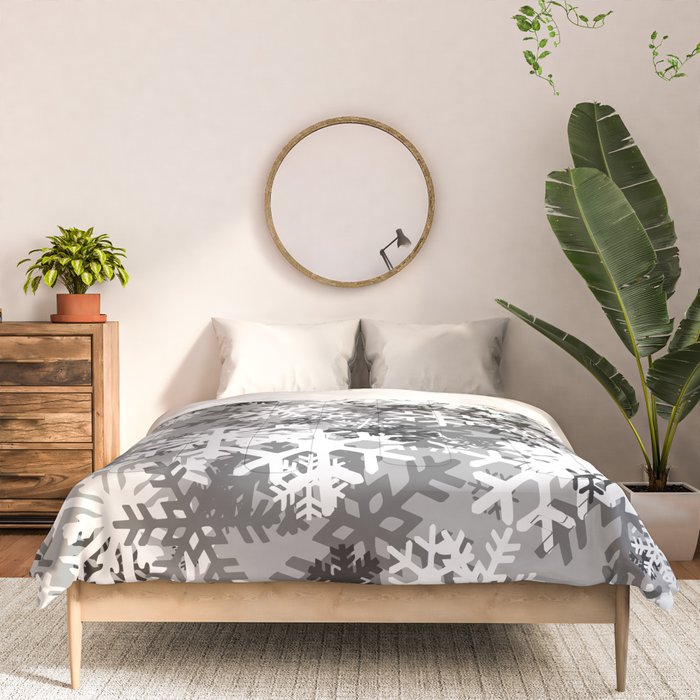 Snowflake Camo Comforter Gallery Image 3