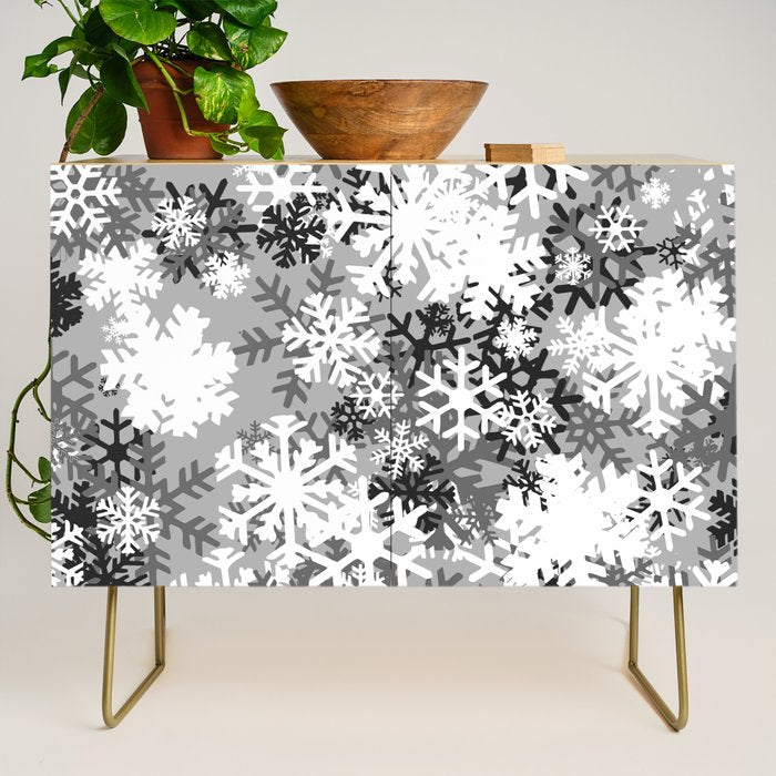 Snowflake Camo Credenza Gallery Image 1