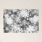 Snowflake Camo Welcome Mat Gallery Image 1