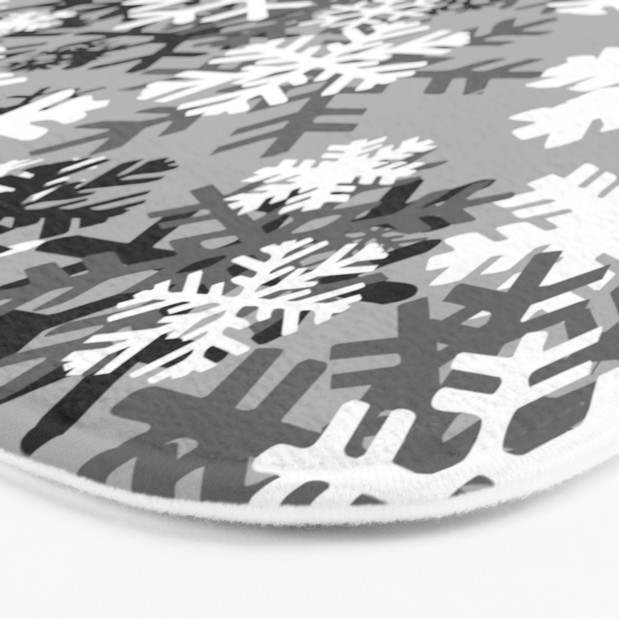 Snowflake Camo Bath Mat Gallery Image 3