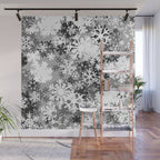 Snowflake Camo Wall Mural Gallery Image 1