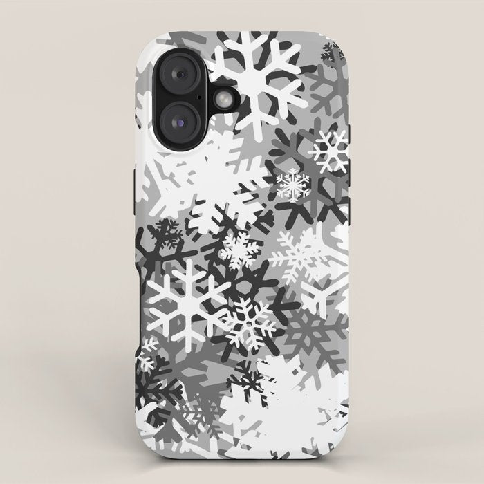 Snowflake Camo iPhone Case Gallery Image 1